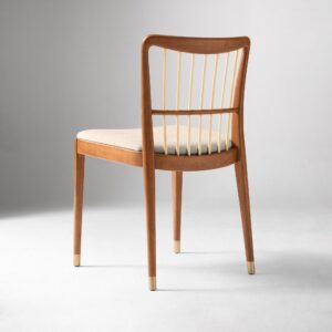 Ziphora Bamboo Spindle Back Dining Chair