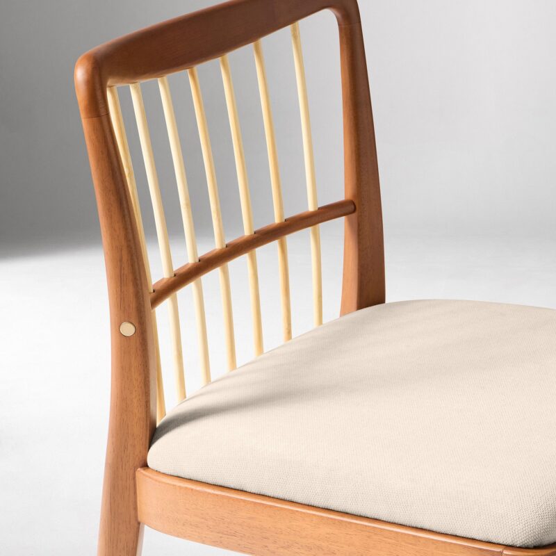 Ziphora Bamboo Spindle Back Dining Chair