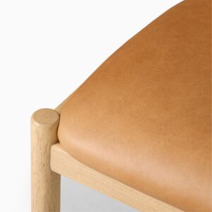 Zuwena Leather Counter Stool