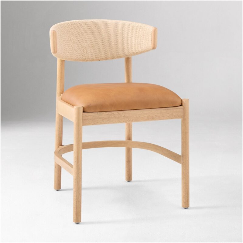 Zuwena Leather Dining Chair