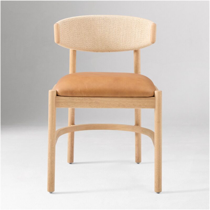 Zuwena Leather Dining Chair
