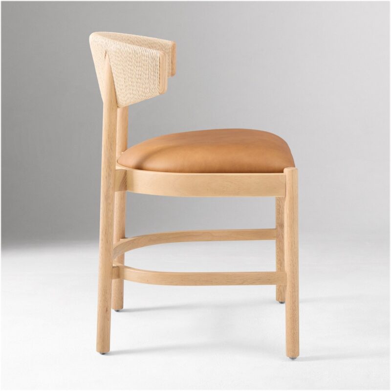 Zuwena Leather Dining Chair