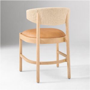 Zuwena Leather Dining Chair