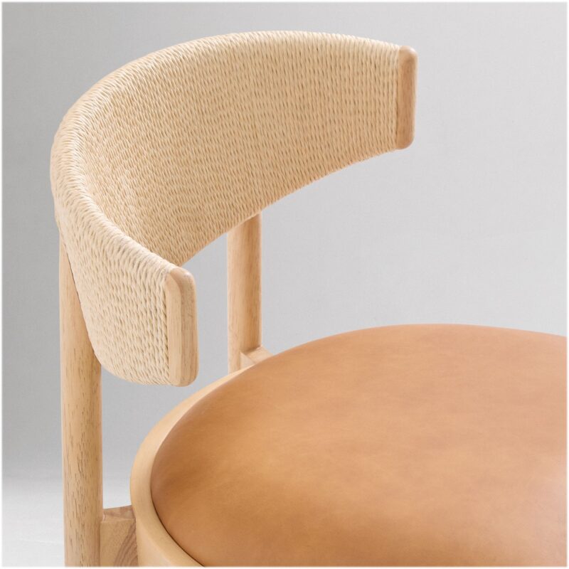 Zuwena Leather Dining Chair