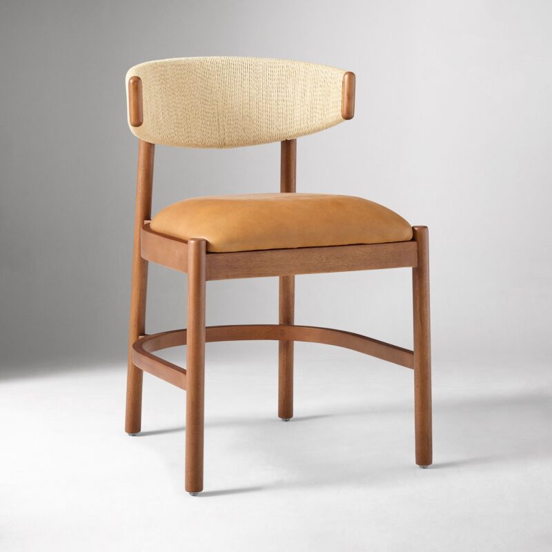 Zuwena Leather Dining Chair