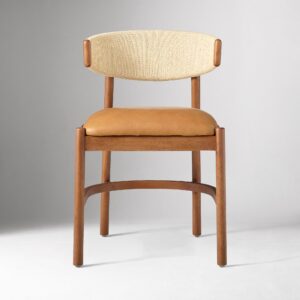 Zuwena Leather Dining Chair