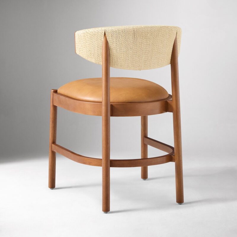 Zuwena Leather Dining Chair