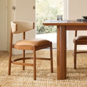 Zuwena Leather Dining Chair