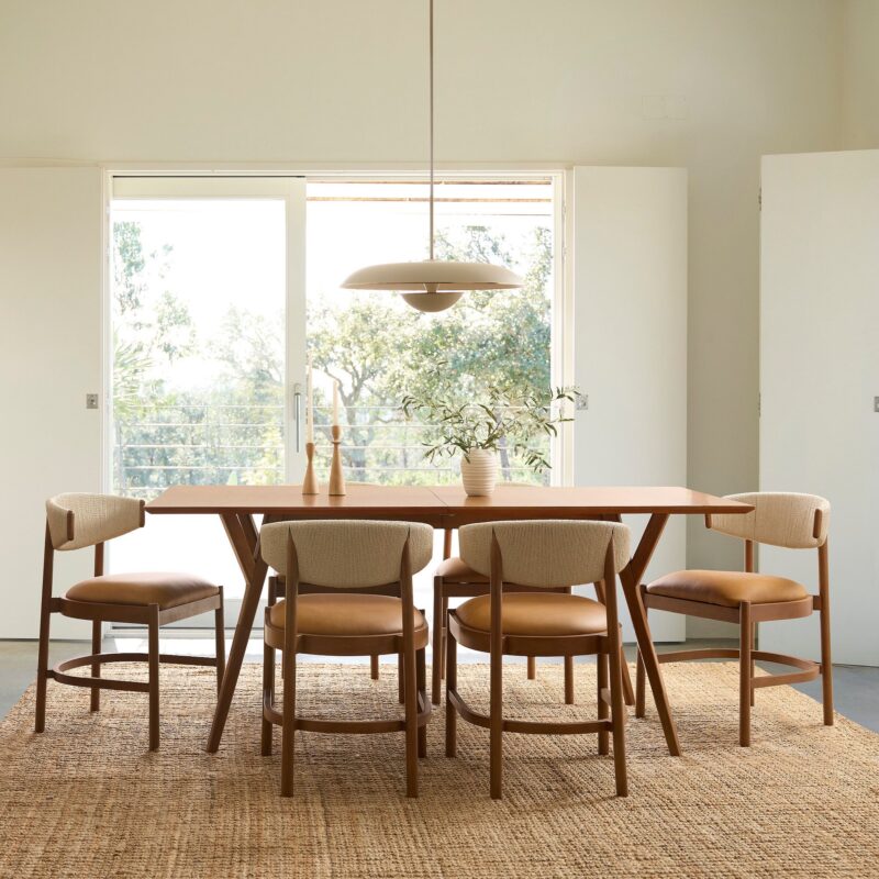 Zuwena Leather Dining Chair