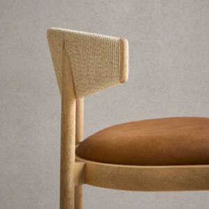 Zuwena Leather Dining Chair
